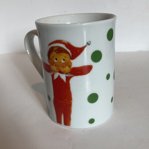Pottery Barn The Elf on the Shelf Kids Ceramic Christmas Holiday Mug Cup 11 oz - Picture 6 of 10